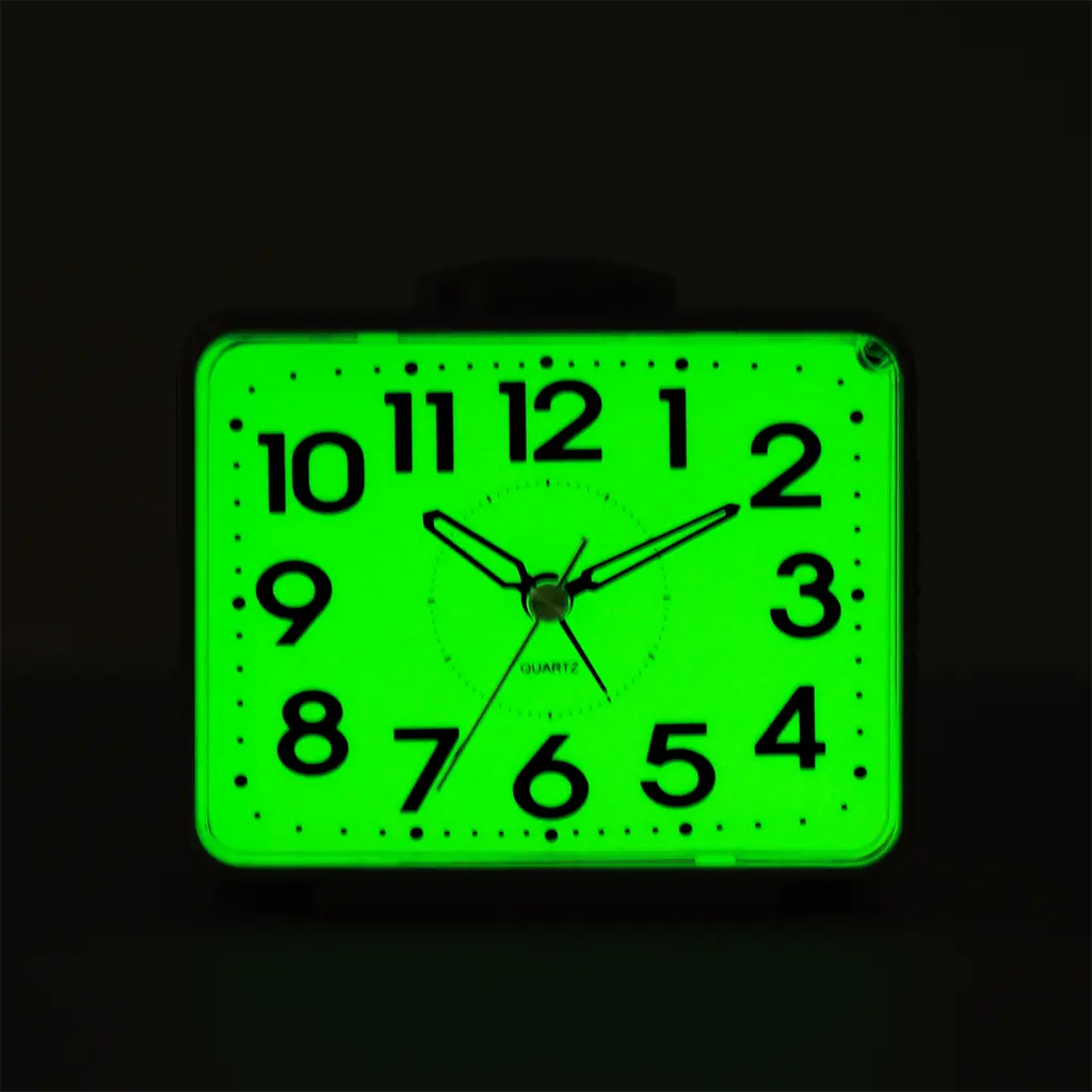 Кварцевые аналоговые часы iMSH BM11001, настольные Супер Светящиеся Будильник, прикроватный столик, квадратный будильник на заказ