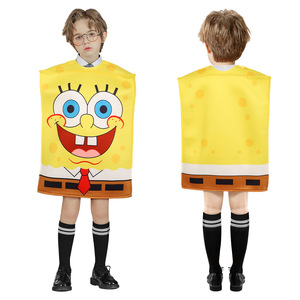 Patrick Star e <span class=keywords><strong>SpongeBob</strong></span> bambini Costume di Halloween per Cosplay, spettacoli di personaggi animati - Product Image 1