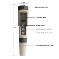 Nouveau Salinomètre Électronique Portable Modèle S-100 pour la Détection de la Turbidité et de la Dureté Totale dans l'Eau de Mer et l'Aquaculture 25%