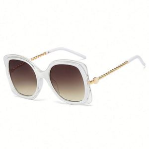 2021 Trendy Fashion Custom Logo Metal Frame <b>Sunglasses</b> Twist Frame <b>Sunglasses</b> Women Oversized <b>Sunglasses</b> - Product Image 5