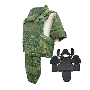 Gujia XL Size Adjustable Full Body Cover Protective Plate Carrier Tactical Battle Combat Vest For Large Body