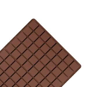 MUYULINS Factory 80 Cavity Square LFGB Platinum Grade Non-Stick BPA Zero Content <b>Silicone</b> Chocolate Mold - Product Image 3