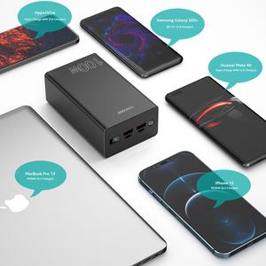 Batteries externes OEM/ODM ultra-minces 20000 mAh à charge rapide PD 100W, chargeur portable pour téléphone et ordinateur portable - Product Image 3