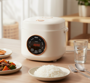 Autocuiseur intelligent multifonction avec cuve antiadhésive 1,0 L 400 W, tasse doseuse, cuillère de service, OEM/ODM pour usage en cuisine, version à contrôle multifonction - Product Image 5