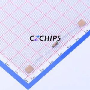 Resistencia de Orificio Pasante CFR0W4J0512A50, Componente de Orificio Pasante (THT), Película de Carbono D2.2xL6.5mm, 5.1kOhm, 5%, 250V - Product Image 1