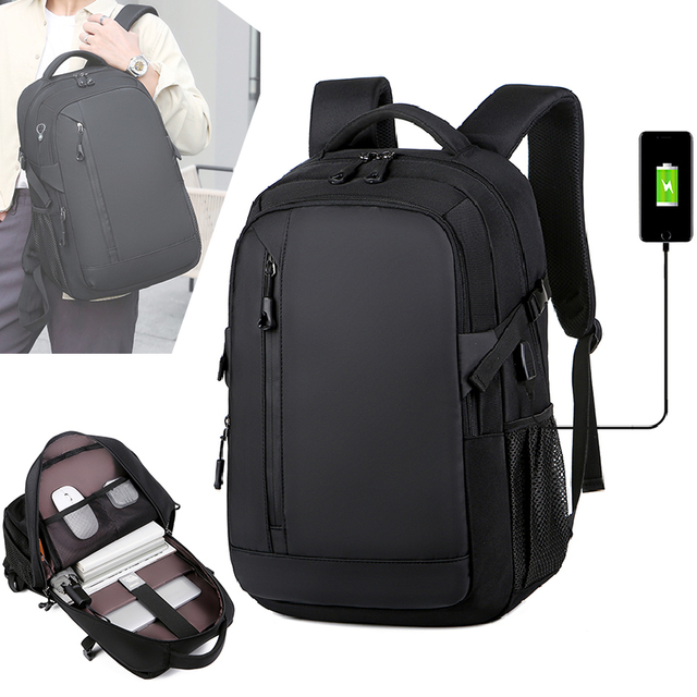 OEM Promotional 15.6 Inch Nylon Laptop Backpack for Men Student Arrival Design Competitive Price Waterproof Zipper for Travel