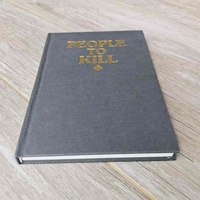Libro de Tapa Dura con Estampado en Lámina Dorada Impreso en Papel de Arte Personalizado