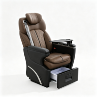 Siège de capitaine individuel avec réfrigérateur pivotant, chauffage et écran tactile pour Toyota Alphard – Siège de conversion automobile