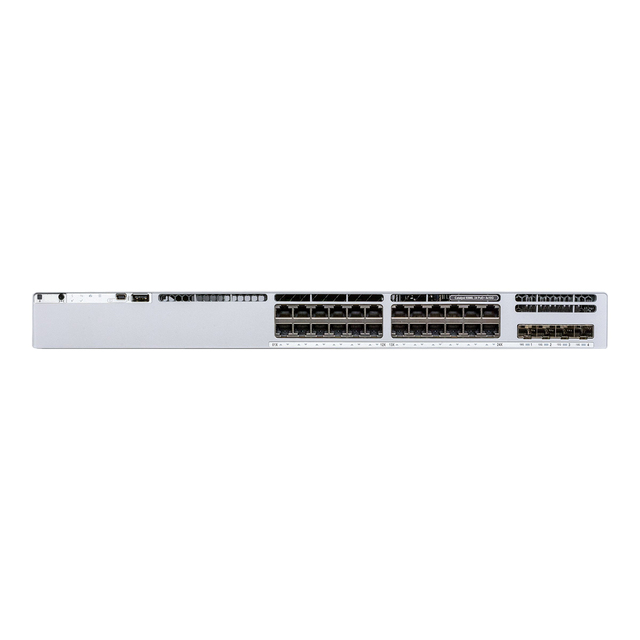 New Original C9300L-24P-4X-E CiscoCatalyst 9300 24-port Fixed Uplinks PoE+, 4X10G Uplinks, Network Essentials C9300L-24P-4X-A