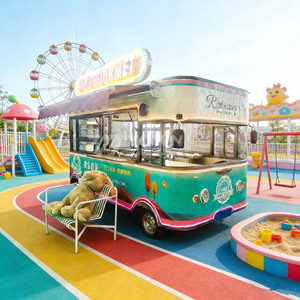Innovatively designed mobile food trucks, fully equipped food trucks, <b>trailer</b>-style food trucks. - Product Image 1