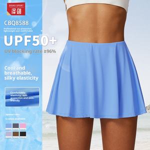 Летняя плиссированная юбка 2 в 1 для игры в гольф и бадминтон - Product Image 1