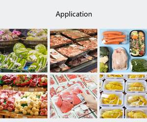 Máquina de envoltura manual de 18 "y 450mm, envoltura de película para alimentos, bandeja de fruta, embalaje de alimentos, sellador de mantenimiento fresco - Product Image 5