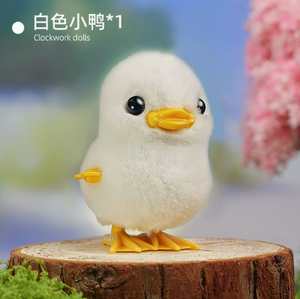 Juguete de pollito saltarín, muñeco de peluche de pato saltarín con cuerda para niñas, niños y bebés - Product Image 6