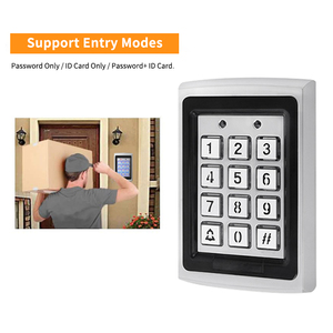 Szepin wg26 RFID Proximity kim loại <span class=keywords><strong>Standalone</strong></span> kiểm soát truy cập với bàn phím truy cập điều khiển kim loại cơ thể Bàn phím 13.56 MHz - Product Image 3