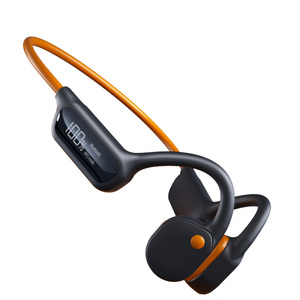 Écouteurs sportifs sans fil à conduction osseuse à oreille ouverte avec affichage numérique, étanches IPX8 pour la course, la natation et le cyclisme - Product Image 6