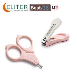 Eliter-Set de manicura 4 en 1 <span class=keywords><strong>rosa</strong></span> y azul con tubo de plástico para bebé, herramienta de cuidado de bebé 4 en 1, bonito set de manicura para niños - Product Image 3