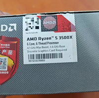 Untuk Digunakan Dengan Kotak Retail Asli AMD Ryzen 5 3500X R5 3500X CPU Desktop 6 Core 6 Thread AM4