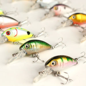 Luya appât longue langue plaque <span class=keywords><strong>petit</strong></span> appât de Simulation gras flottant eau Simulation poisson appât - Product Image 1