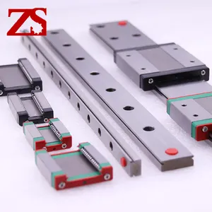 Trilho guia linear curvo cnc de metal impressão 3d