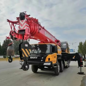 Grue mobile Sany 90 tonnes d'occasion en bon état, conforme EPA, levage durable pour les chantiers de construction - Product Image 1