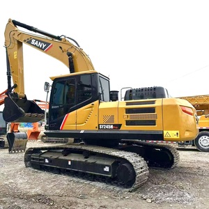 Excavatrice sur chenilles d'occasion Sany SY245H d'origine, faible nombre d'heures, 24,5 tonnes, moteur pour inspection par rapport et vidéo fournie - Product Image 1
