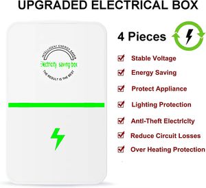 Économiseur d'énergie électrique, boîte d'économie d'électricité, économiseur d'énergie, adaptateur d'alimentation électrique, prise d'économie d'énergie - Product Image 5