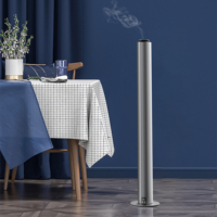 Diffuseur d'huiles essentielles à deux fluides, personnalisable, en aluminium, fonctionnant sur batterie, pour la maison/l'hôtel/le bureau/le commerce