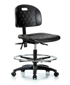 Chaise de laboratoire en promotion avec hauteur réglable, design ergonomique et durable pour laboratoire médical, disponible à la vente - Product Image 4