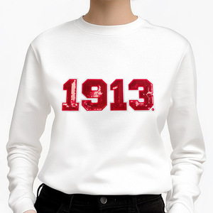 Dalam stok 1913 Delta <span class=keywords><strong>Sigma</strong></span> Gamma Iron pada patch payet bordir untuk Hoodies T Shirt pakaian sempurna - Product Image 4