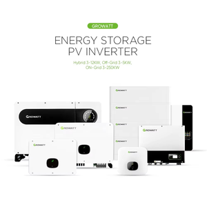 Convertisseur solaire Growatt sur réseau 40/50/60 kW triphasé 380 V double/quadruple onde sinusoïdale pure, efficacité de 99,99 % - Product Image 2