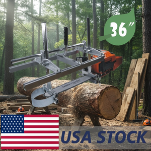 FARMERTEC Segheria Portatile a Catena da 36 Pollici per Lavorazione del Legno con Barra Guida da 14'' a 36'' per Agricoltura e Silvicoltura - Product Image 3
