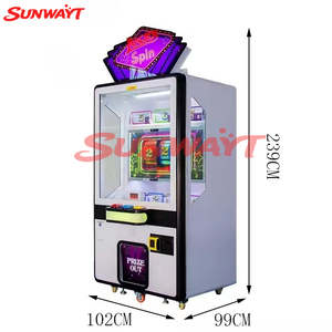 Máquina de Premios Operada con Monedas, Juego de Interior, Lotería, Key Master, Lucky Spin 666, Máquina Expendedora de Premios en Venta - Product Image 4