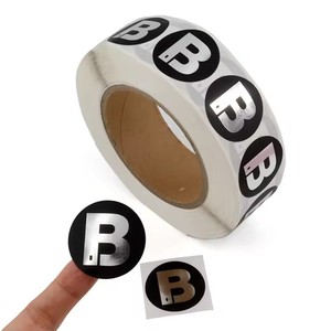 Tùy Chỉnh UV Chống Thấm Nước Vinyl Nhãn Sản Phẩm Dán Kim Loại Bạc Logo In Trên Giấy Ủng Hộ Thời Tiết - Product Image 5