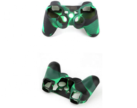 Camouflage Silicone Peau Cas Housse De Protection pour PS 3 PS3 Contrôleur 9 Couleurs