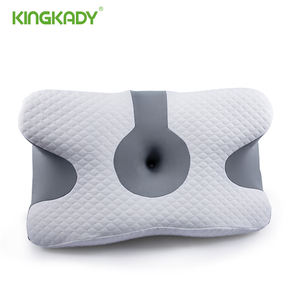 Bantal ortopedi Modern ergonomis dukungan bahu leher bantal sekitar kupu-kupu pusat lubang desain dapat disesuaikan untuk kamar tidur - Product Image 6