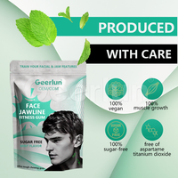 Vente en gros, Prêt à expédier : Chewing-gum fitness pour l'entraînement des muscles faciaux et de la mâchoire, 15X plus dur, pour définir la ligne de la mâchoire