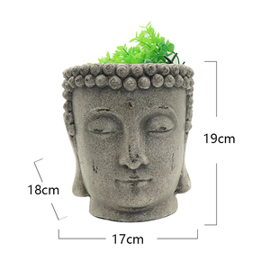 <span class=keywords><strong>Maceta</strong></span> con cabeza de <span class=keywords><strong>Buda</strong></span> Serena al por mayor, <span class=keywords><strong>maceta</strong></span> con cabeza de <span class=keywords><strong>Buda</strong></span> de resina, <span class=keywords><strong>maceta</strong></span> para decoración interior y exterior - Product Image 2