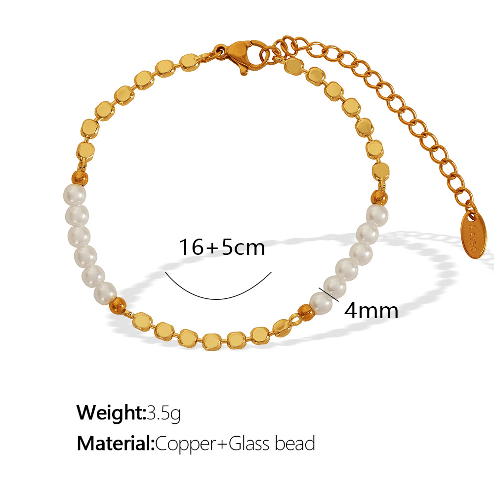 Bracelet en cuivre doré SL31