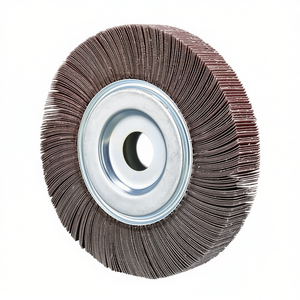 Disque à lamelles Fervi en oxyde d'aluminium, grain 120, pour le ponçage des métaux - Product Image 2