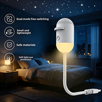 Projecteur d'étoiles USB en PE, mini lampe de nuit pour chambre à coucher, lampe d'ambiance pour le sommeil, modèle populaire en gros