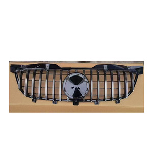 Calandre avant noire à barres verticales style B <span class=keywords><strong>AMG</strong></span> GT améliorée pour Mercedes Benz <span class=keywords><strong>Sprinter</strong></span> 2014-2017 W907 - Product Image 5