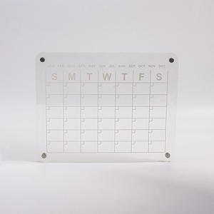 <span class=keywords><strong>Pizarra</strong></span> magnética acrílica ecológica, <span class=keywords><strong>pizarra</strong></span> de borrado en seco, calendario planificador semanal personalizado para nevera - Product Image 1