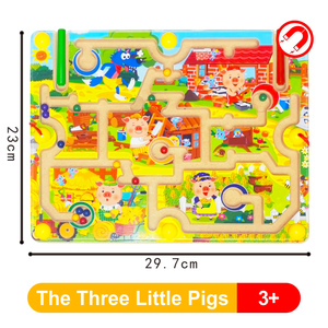 Juguetes Magnéticos <span class=keywords><strong>de</strong></span> Laberinto Seguros y No Tóxicos, Montessori Premium, Aprendizaje Educativo Temprano, Desarrollo Intelectual - Product Image 2