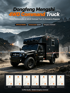 Camión de Comando Móvil Todoterreno Dongfeng M-Hero 4X4, Vehículo Anfibio para Videoconferencias de Emergencia y Comunicación Inalámbrica en Venta - Product Image 1
