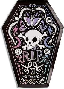 Platos de Papel Desechables Modernos de 10 Pulgadas CMYK, Paquete de Platos para Decoración de Fiestas de Halloween, en Oferta - Product Image 2