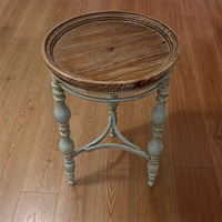 Table basse en bois antique moderne et durable pour le salon
