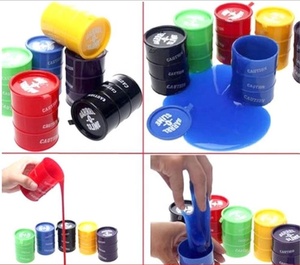 Proveedor Mayorista de Fábrica de Juguetes Antiestrés Mágicos, Juguetes de Slime Esponjoso en Forma de Barril para Niños, Hechos de Plástico Resistente - Product Image 3