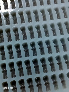 Lst cấp thực phẩm nhựa Silicone Gummy Cube kẹo khuôn sô cô la khuôn tùy chỉnh indent/Đáy phẳng khuôn - Product Image 4