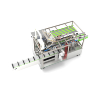 Machine d'emballage automatique pour serviettes féminines, tampons, serviettes hygiéniques, emballage dans des boîtes en carton, pièces