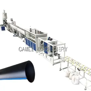 Dây chuyền sản xuất ống PE PP 630mm/dây chuyền ép đùn ống nước HDPE lớn với máy đùn trục vít đơn